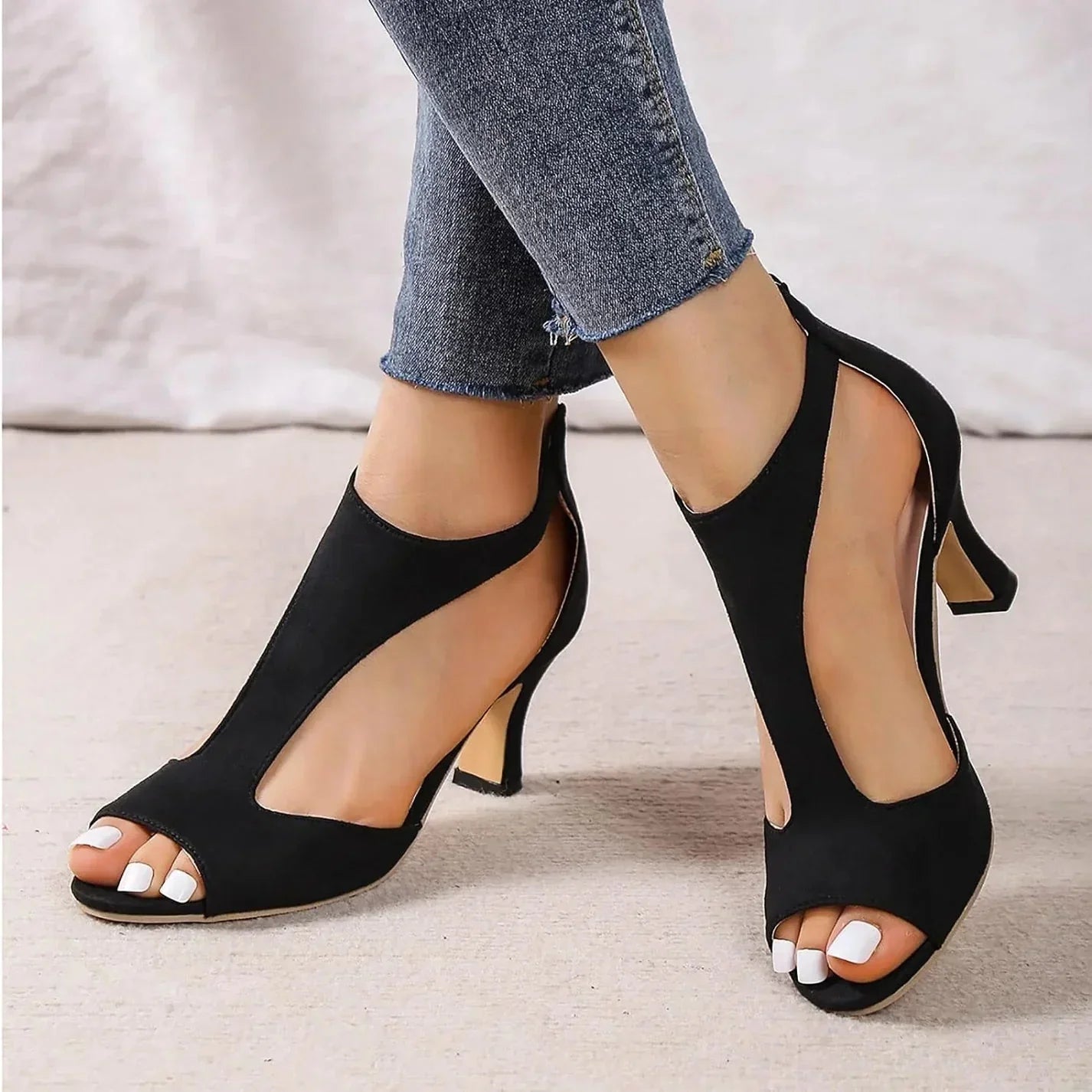 KIM } Orthopedic High Heels