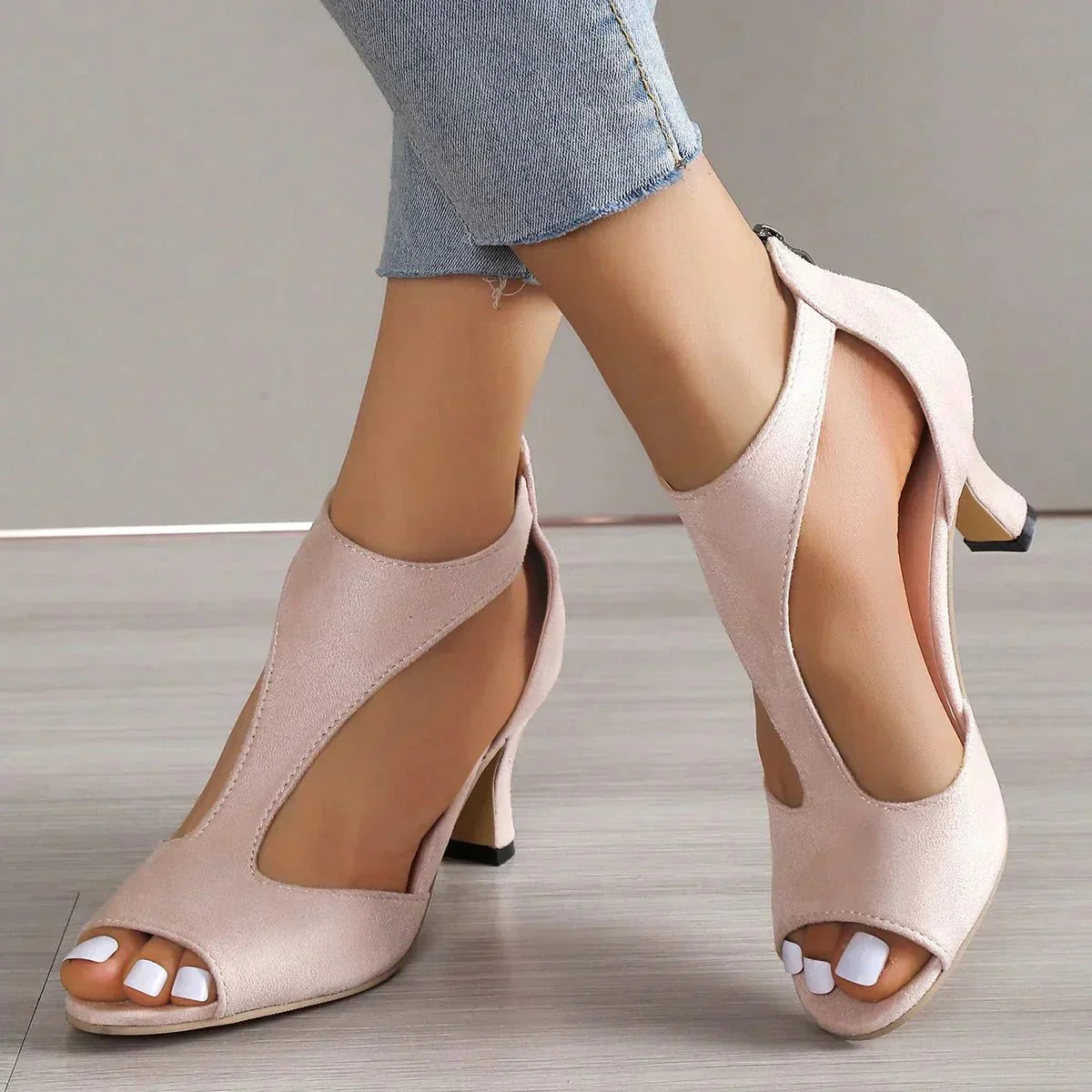 KIM } Orthopedic High Heels