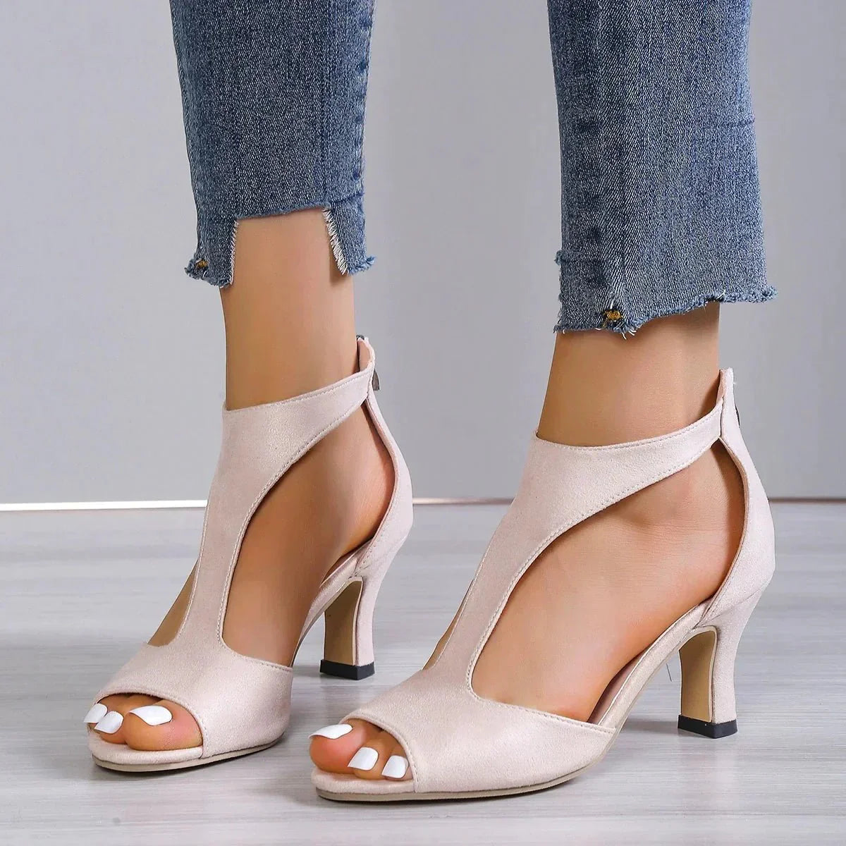 KIM } Orthopedic High Heels