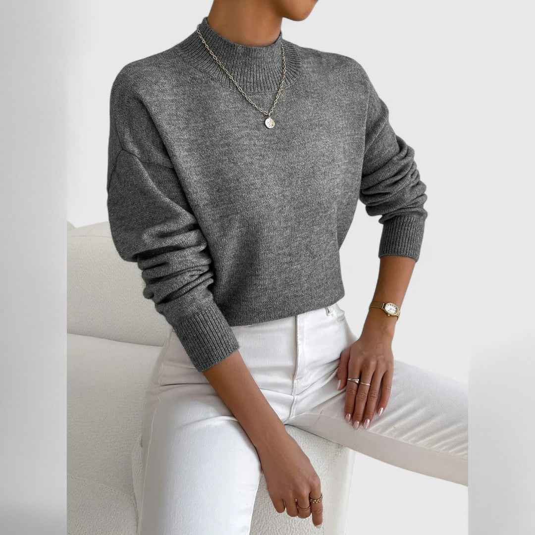 Women’s Classic Turtleneck Knit Sweater