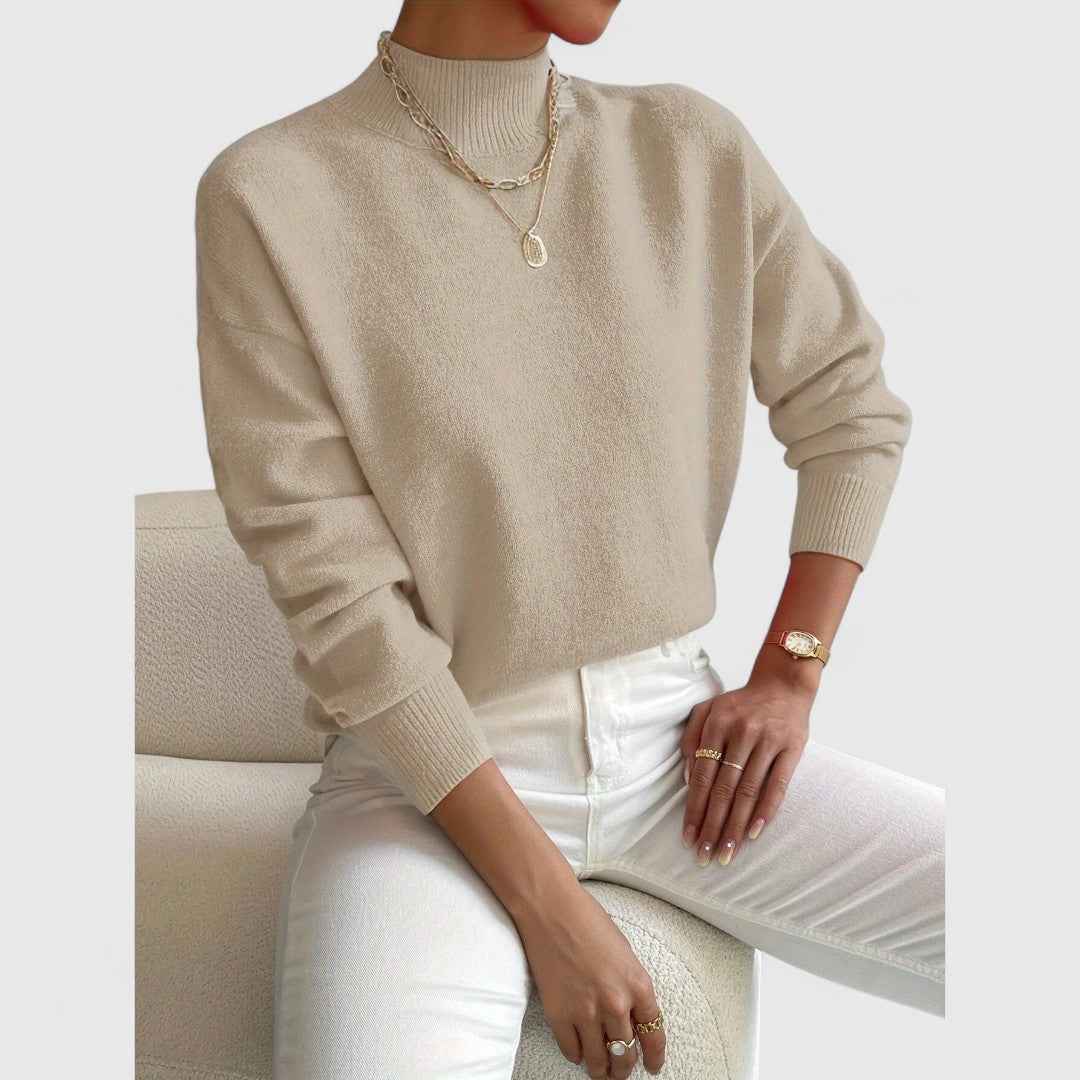 Women’s Classic Turtleneck Knit Sweater