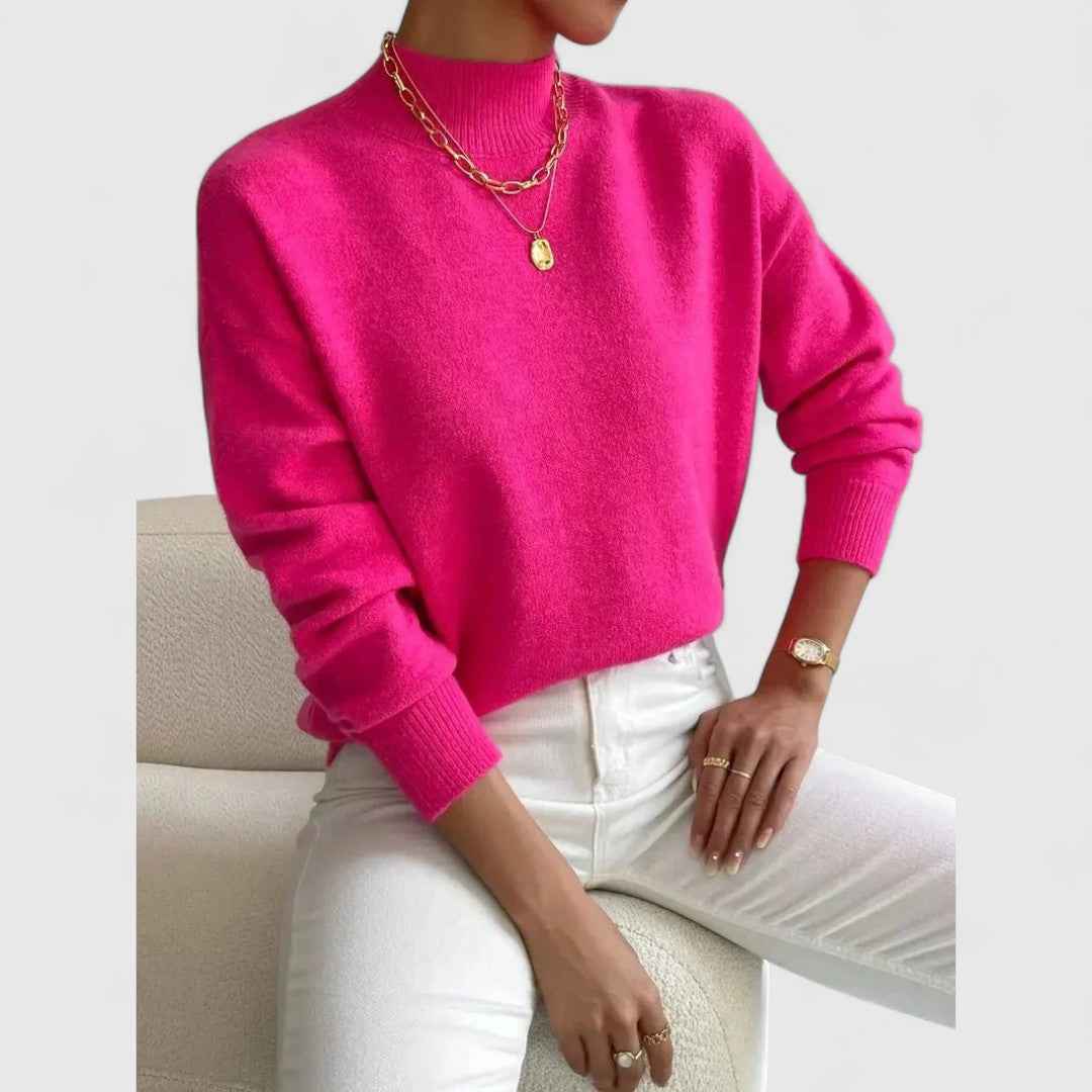 Women’s Classic Turtleneck Knit Sweater