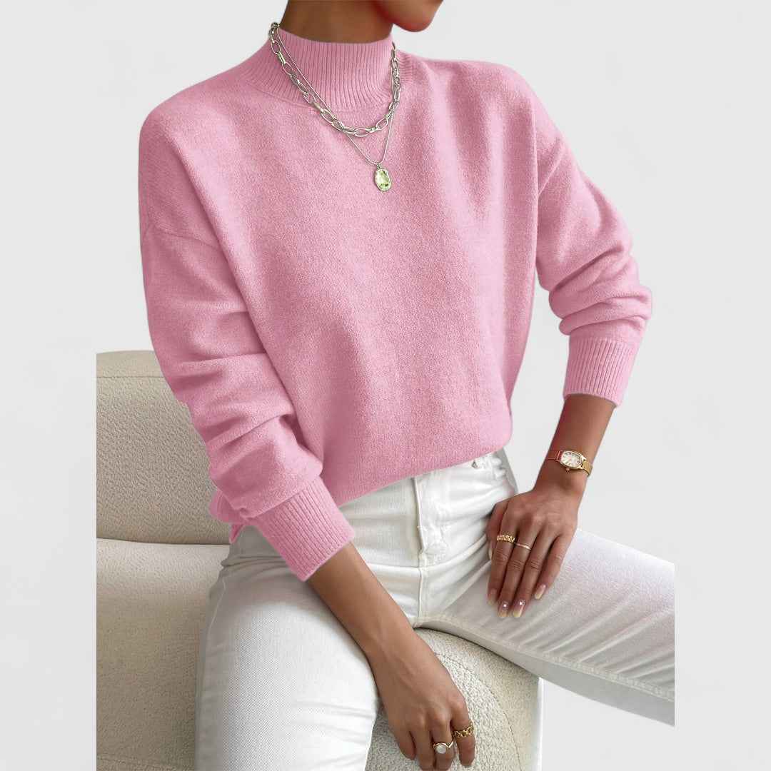Women’s Classic Turtleneck Knit Sweater