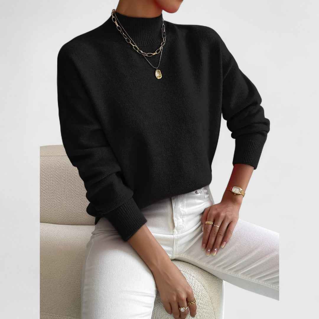 Women’s Classic Turtleneck Knit Sweater