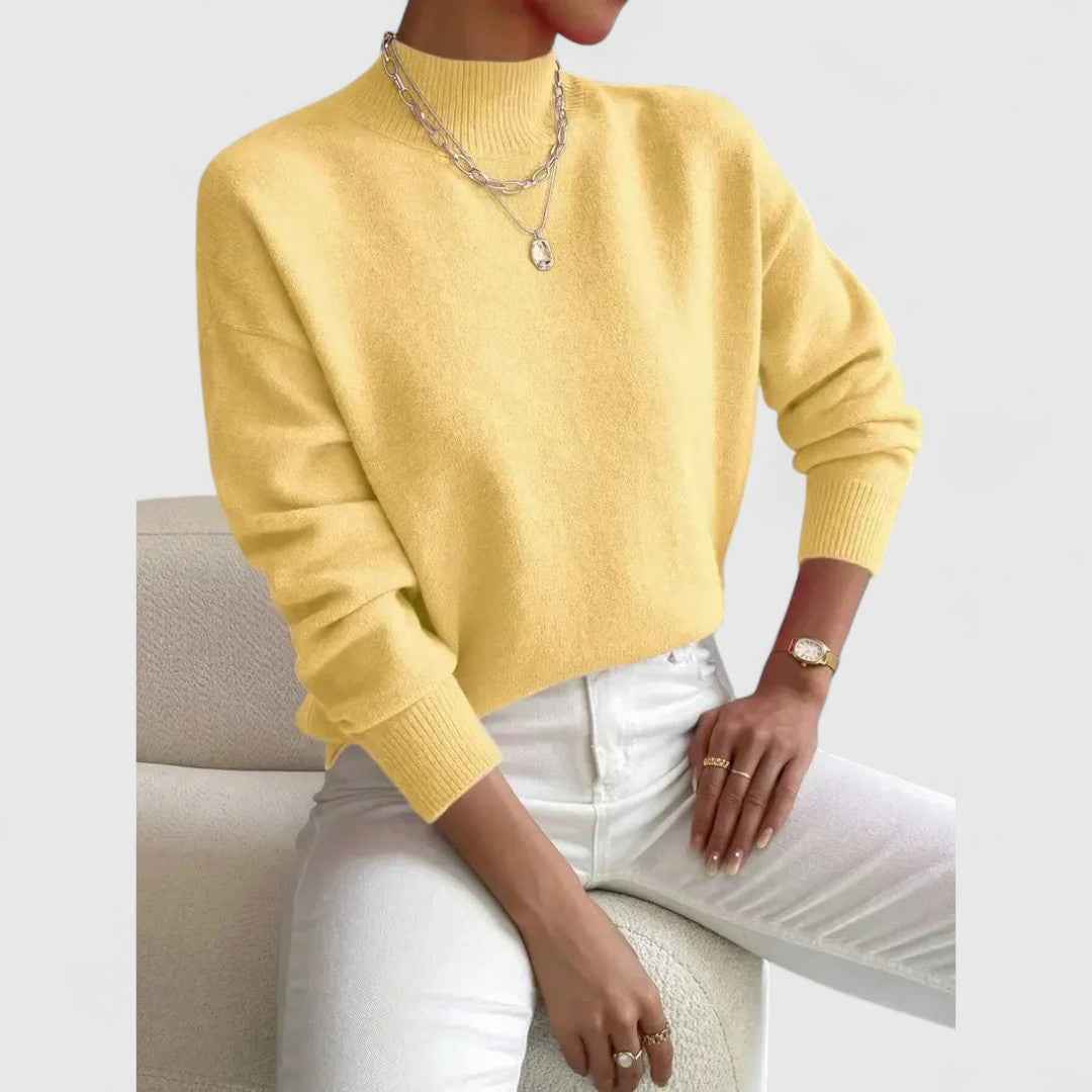 Women’s Classic Turtleneck Knit Sweater