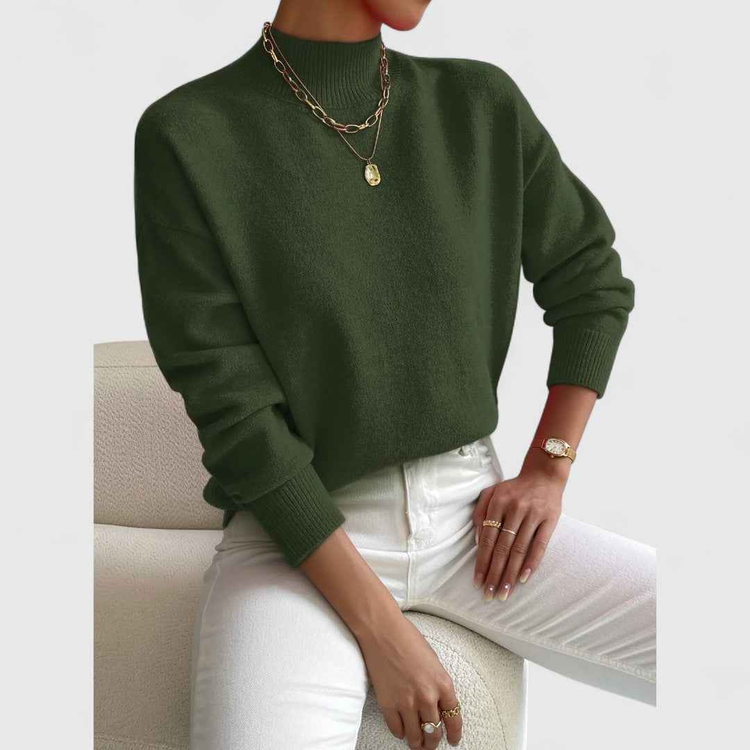 Women’s Classic Turtleneck Knit Sweater