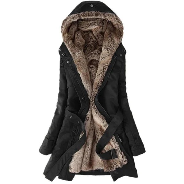 Mila | Comfortable Coat with Faux Fur Lining