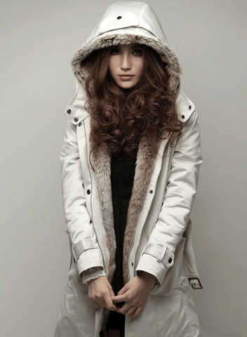 Mila | Comfortable Coat with Faux Fur Lining