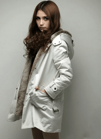 Mila | Comfortable Coat with Faux Fur Lining