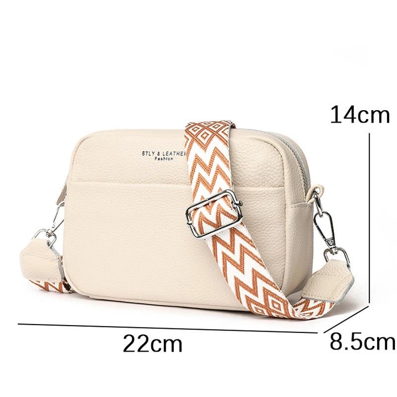 Callista | Bold Chevron Strap Crossbody Bag