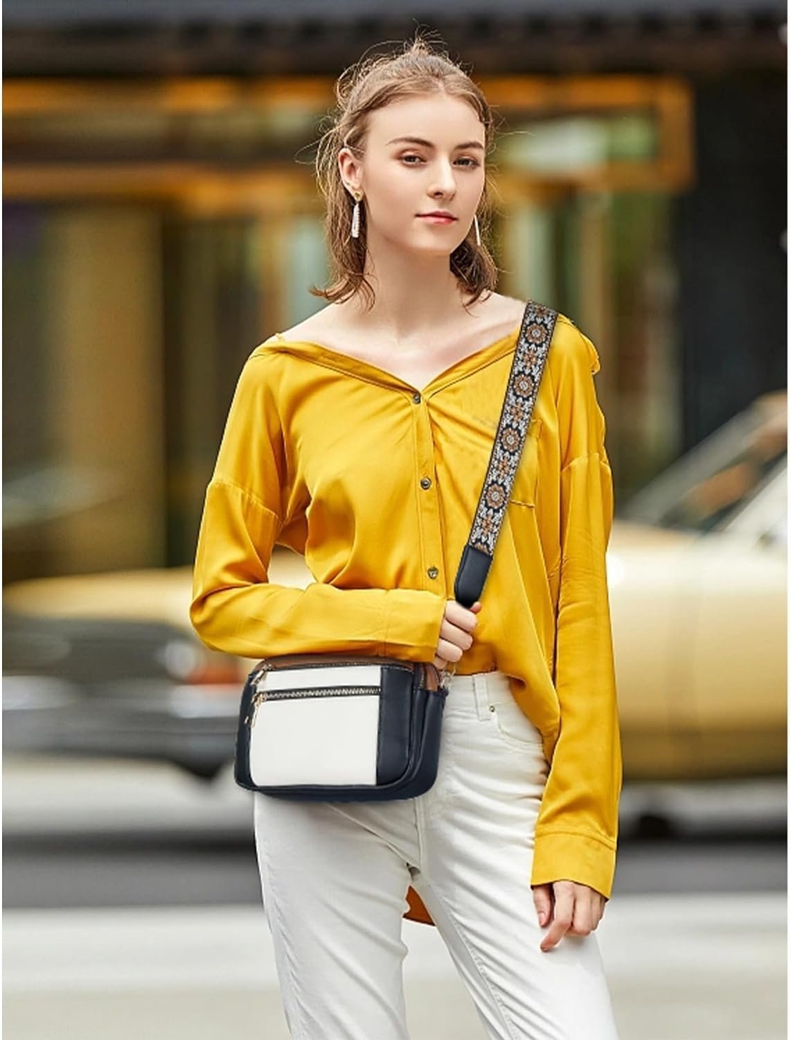 Moon | Refined Vegan Leather Shoulder Bag
