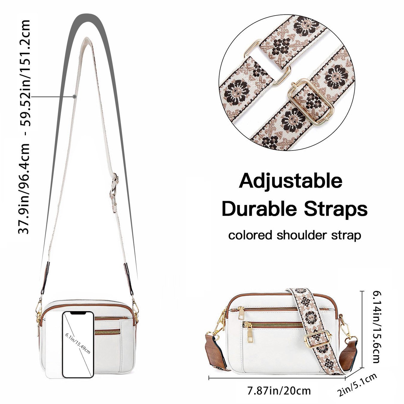 Moon | Refined Vegan Leather Shoulder Bag