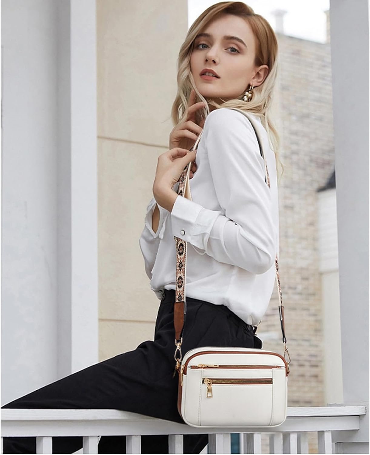 Moon | Refined Vegan Leather Shoulder Bag