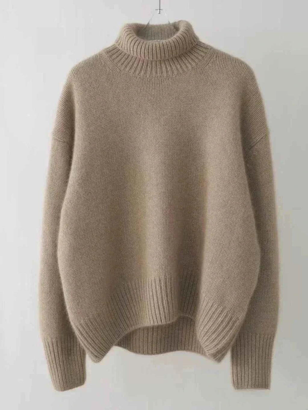 Nolene | Minimalist High-Neck  Sweater