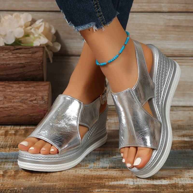 Emberly | Wedge Platform Orthopedic Sandals
