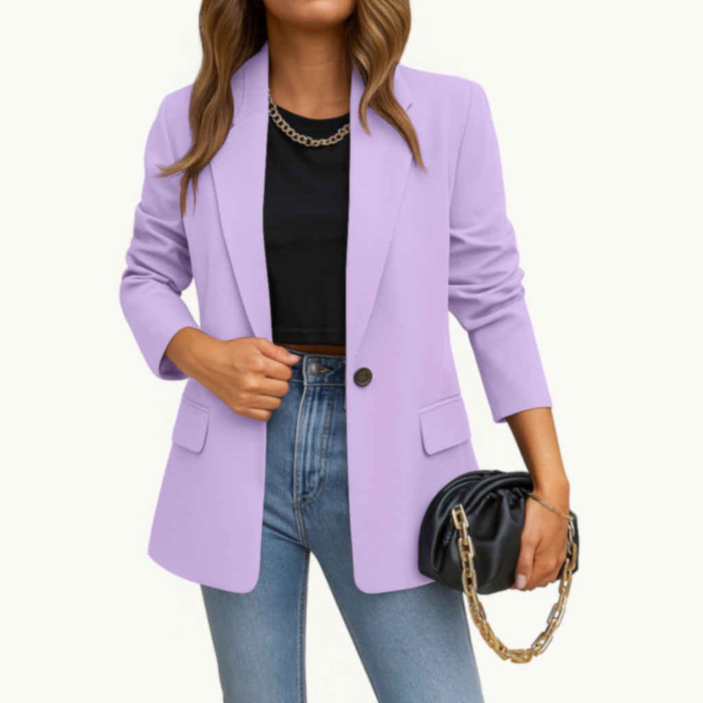 Maya - Tailored Slim Fit Blazer - Brighter Fashion