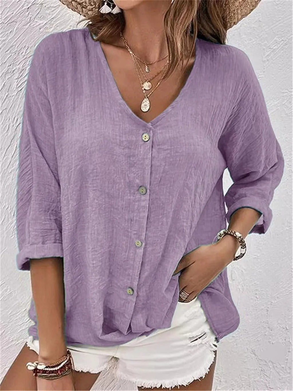 Steffi -  Breezy Day Top - Brighter Fashion