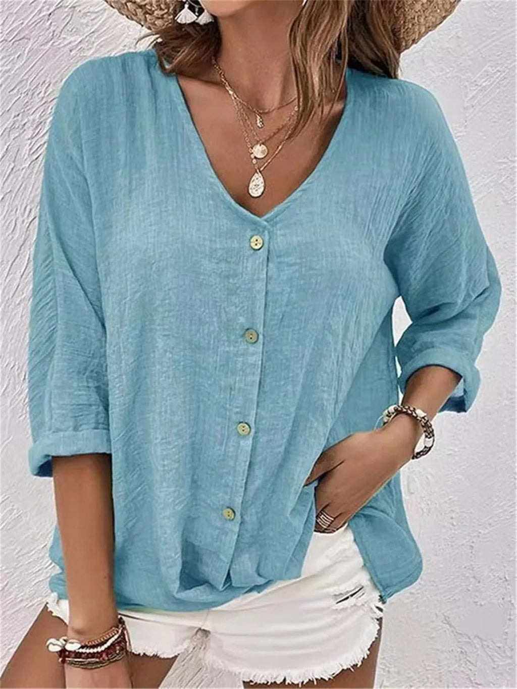 Steffi -  Breezy Day Top - Brighter Fashion