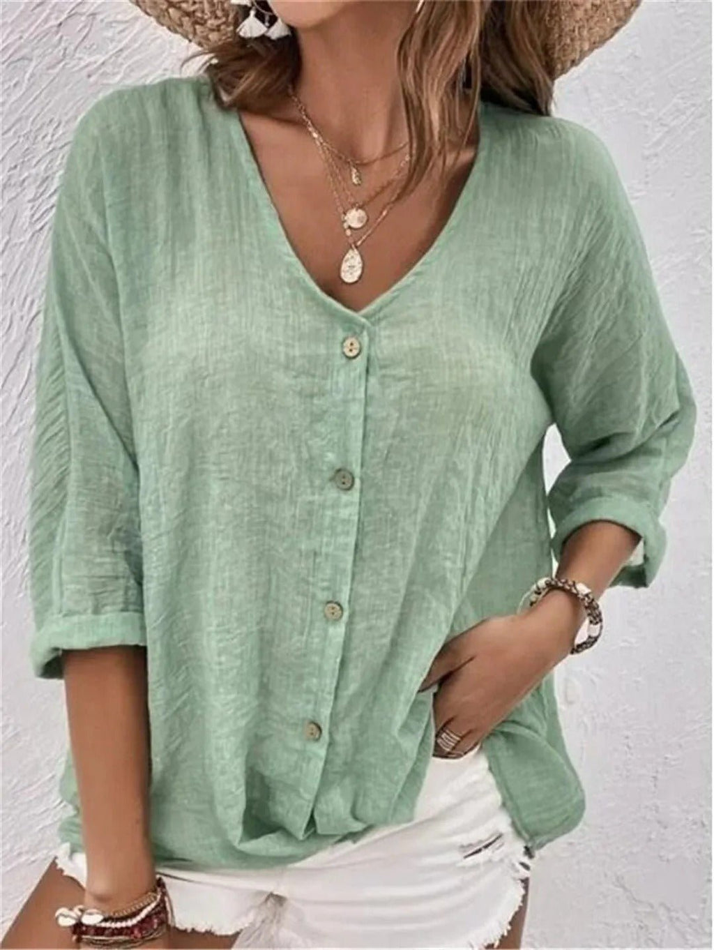 Steffi -  Breezy Day Top - Brighter Fashion