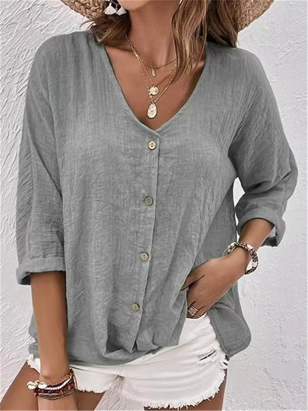 Steffi -  Breezy Day Top - Brighter Fashion