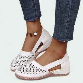 Strazoro | Instapschoenen met Geperforeerd Design voor (Dames)