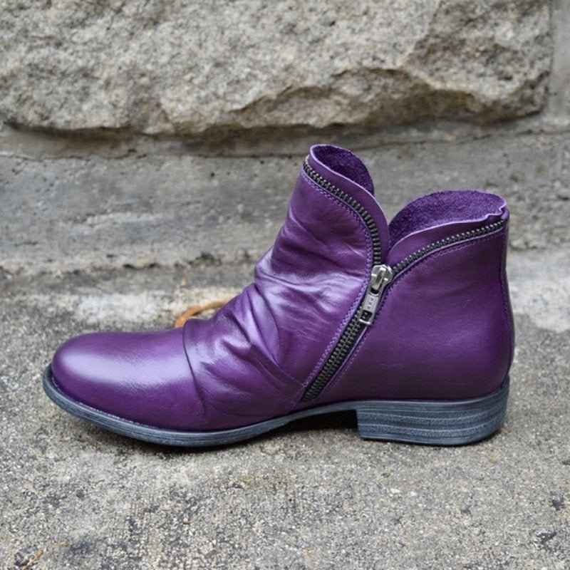 Makayla | Women’s Autumn Leather Ankle Boots
